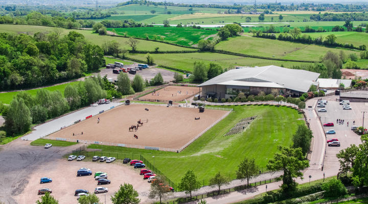 Aerial View Of The International Arena