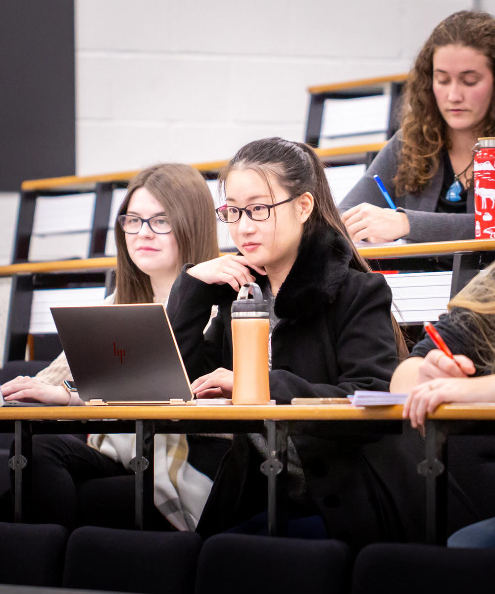 Students In Lecture Theatre