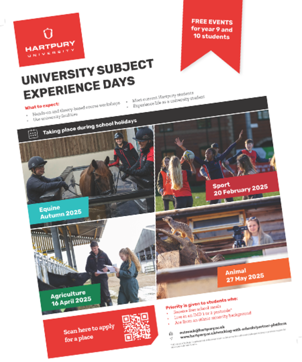 Subject Experience Day Poster