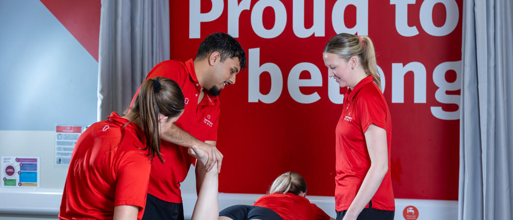 Sports Therapy Session