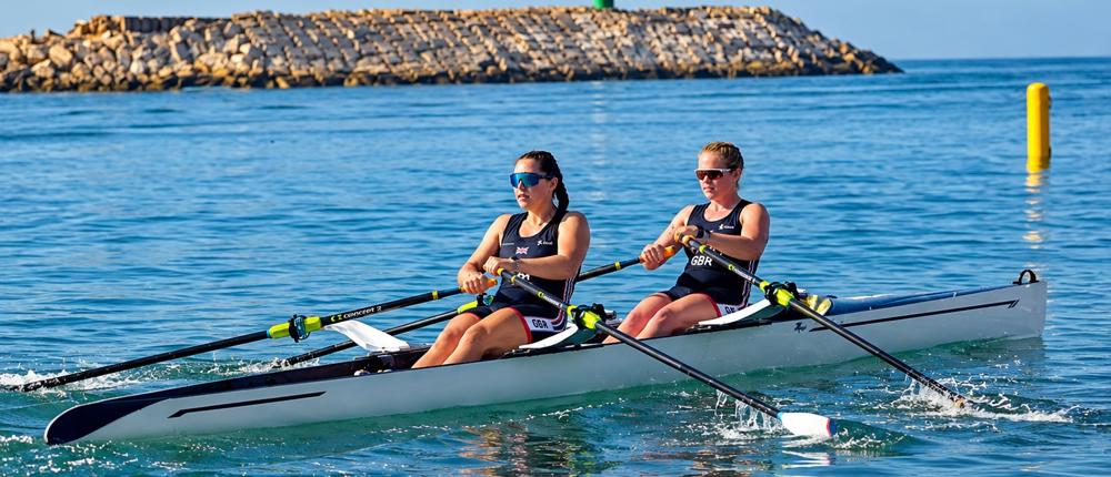 Rowers In Boat