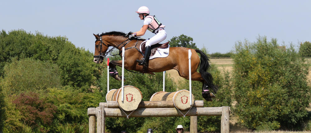 Horse Jumping Cross Country