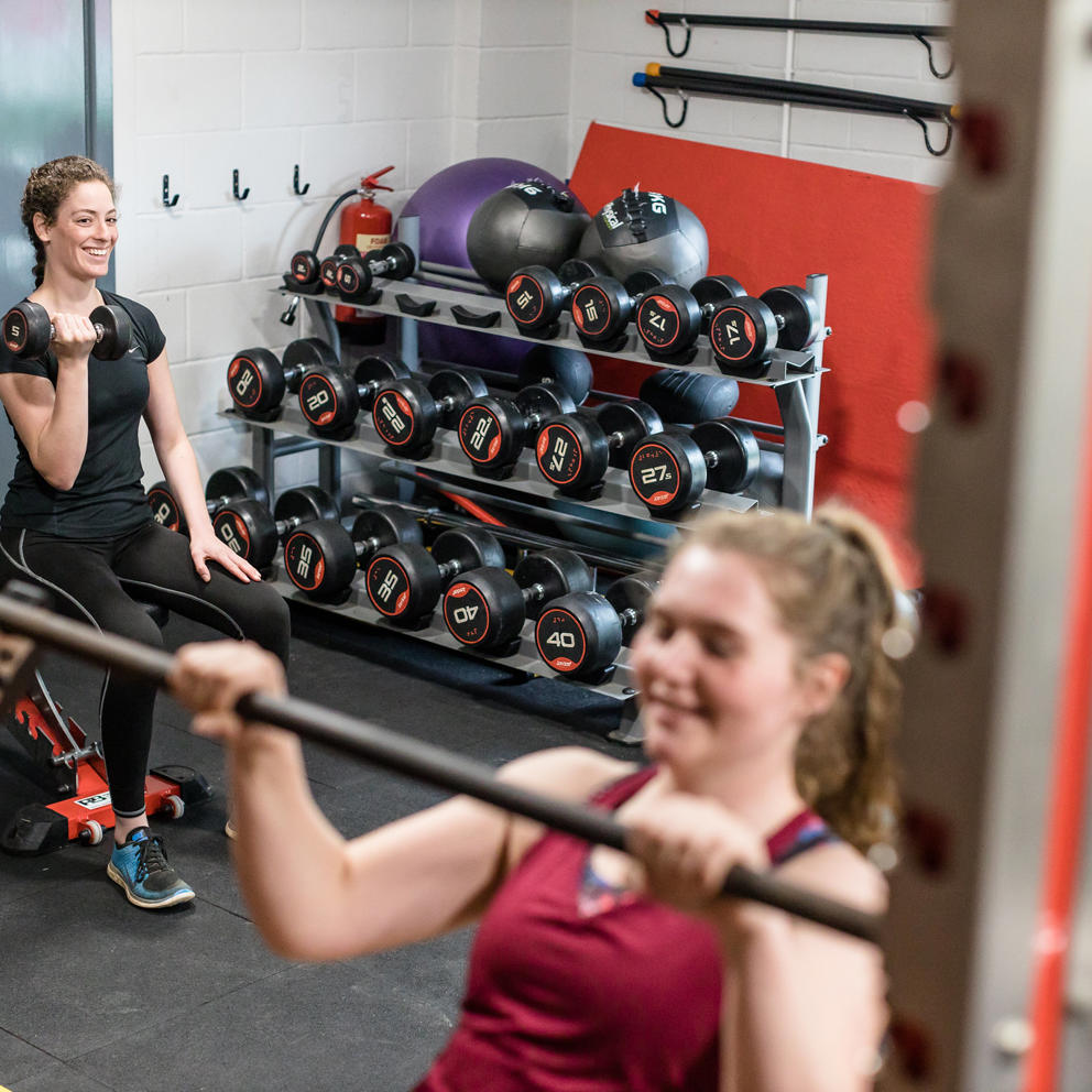 Two Ladies In Rider Performance Gym