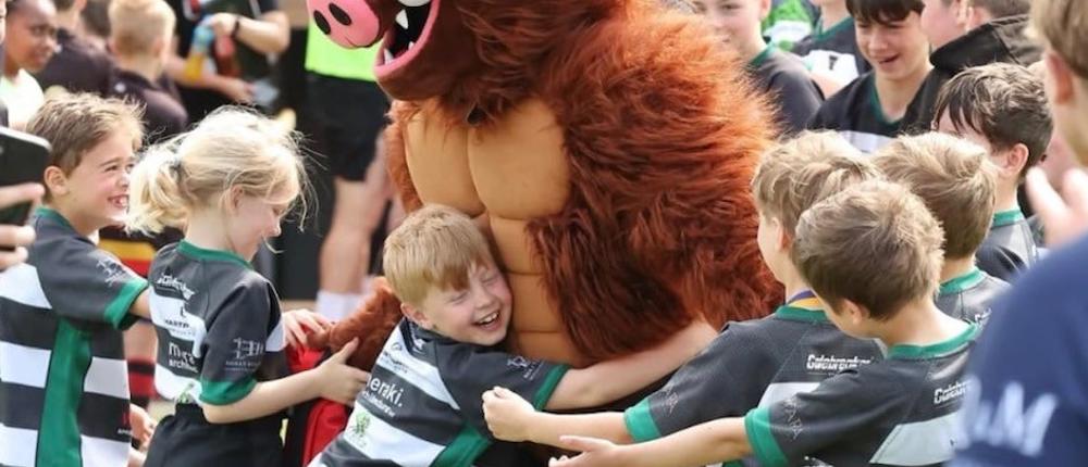 Rugby Mascot