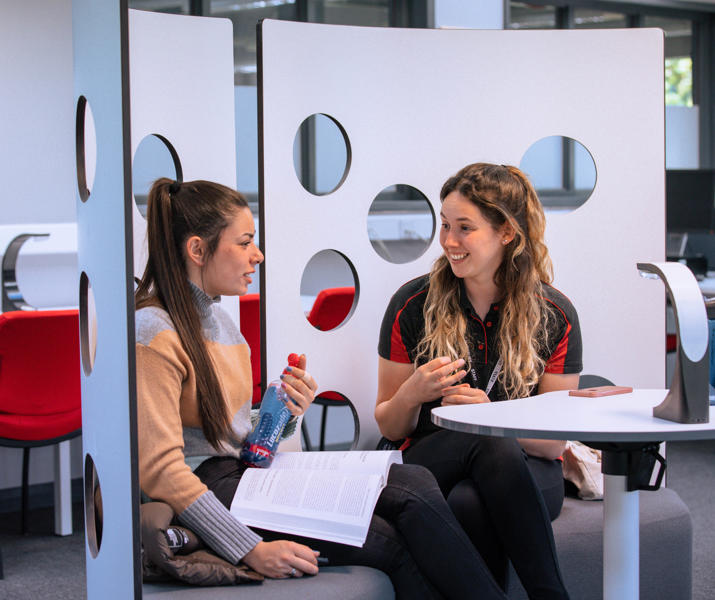 Student With Staff Member