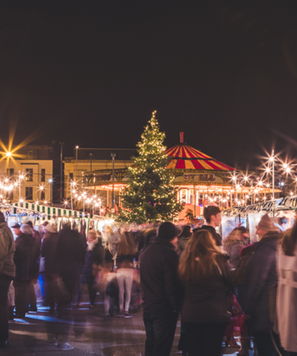 Student Life Victorian Christmas Market Gloucester Quays