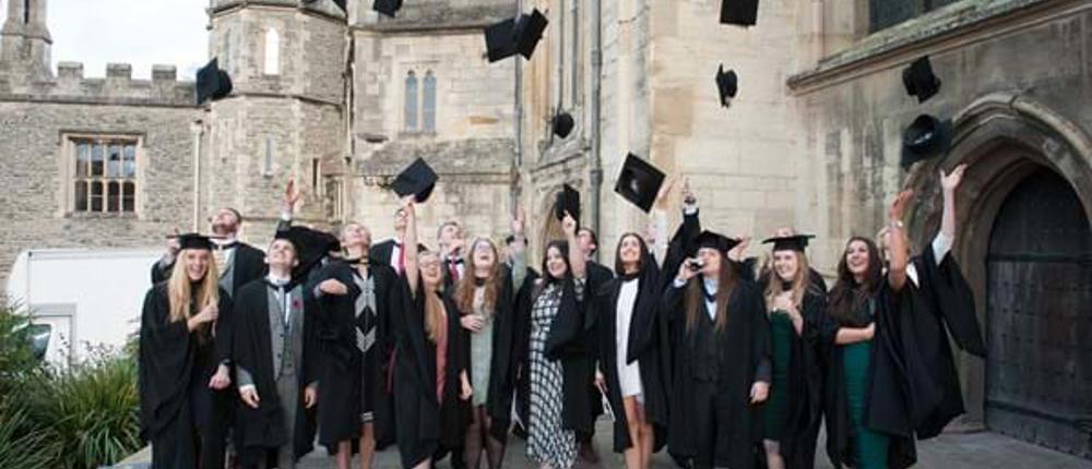 Graduation-Throwing-Hats