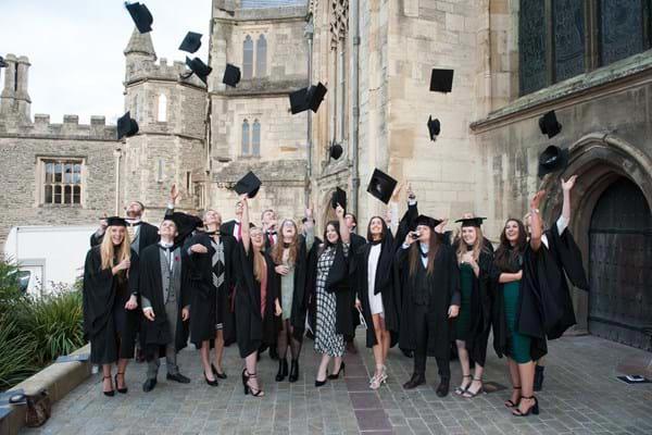 Graduation-Throwing-Hats