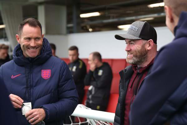 Steve Guinan And Wayne Rooney