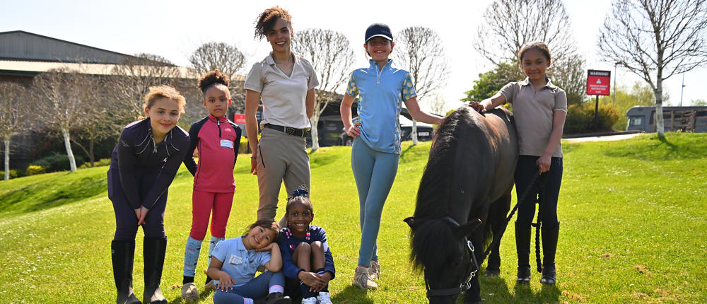 Cool Ridings Group With Pony