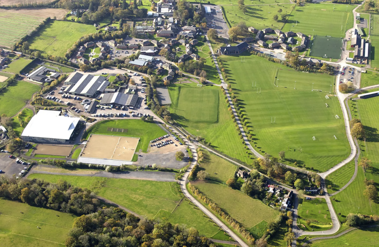 Hartpury Aerial View