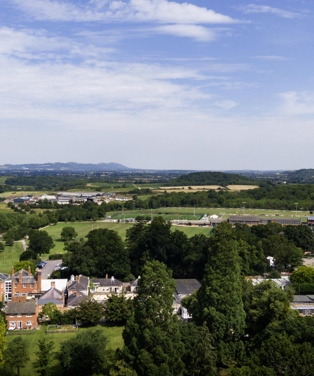 Hartpury Campus From Above