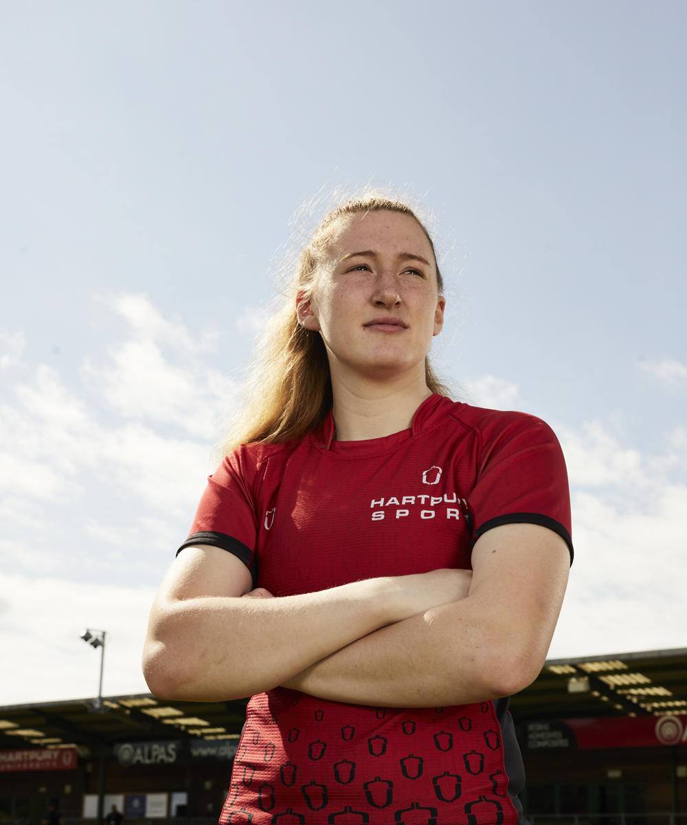 Womens Rugby Posed