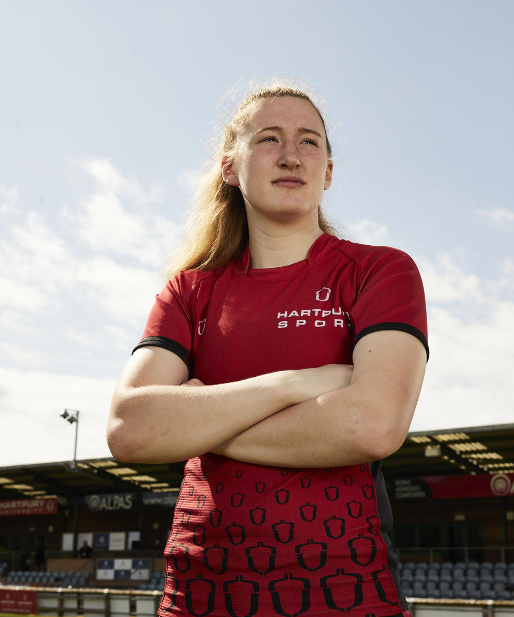 Womens Rugby Posed