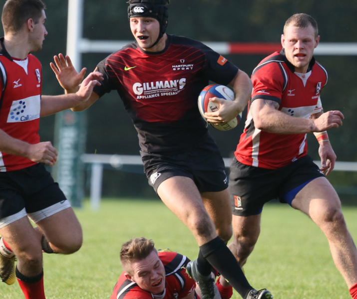 Hartpury Rugby Players