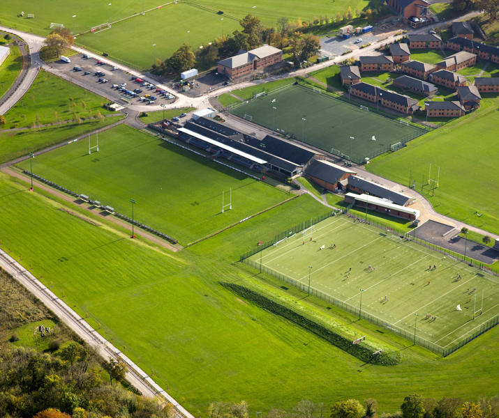 Sports Pitches Aerial