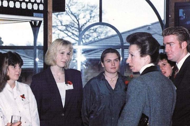 1997 Hrh The Princess Royal Visits Hartpury