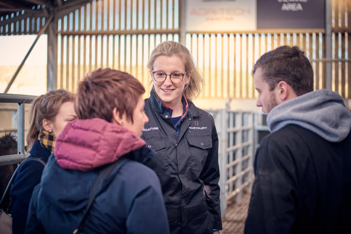 Female Agriculture Student Hartpury College